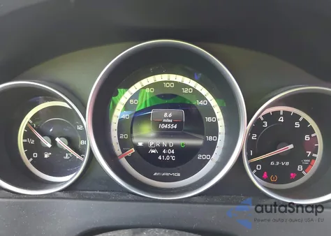 2013 Mercedes-Benz C 63 Amg из США, поврежденный, VIN WDDGF7HB5DA878430